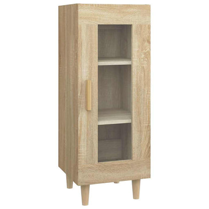 vidaXL Sideboard Sonoma Oak 34.5x34x90 cm Engineered Wood 2