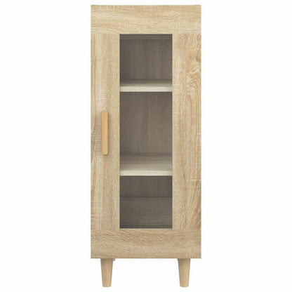 vidaXL Sideboard Sonoma Oak 34.5x34x90 cm Engineered Wood 6