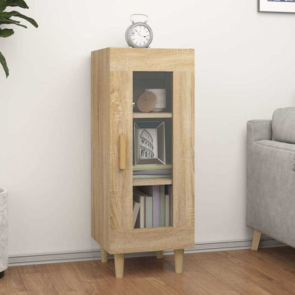 vidaXL Sideboard Sonoma Oak 34.5x34x90 cm Engineered Wood 1