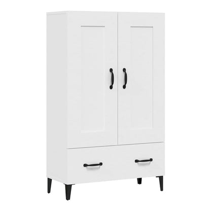 Highboard 70x31x115 cm Engineered Wood White