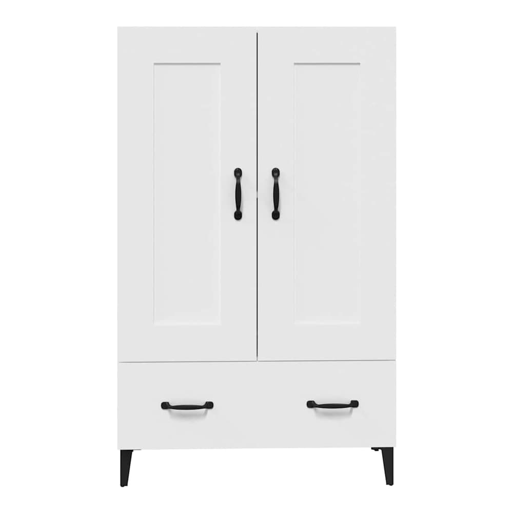 Highboard 70x31x115 cm Engineered Wood White