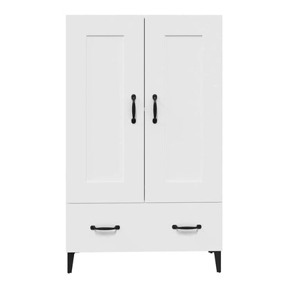 Highboard 70x31x115 cm Engineered Wood White