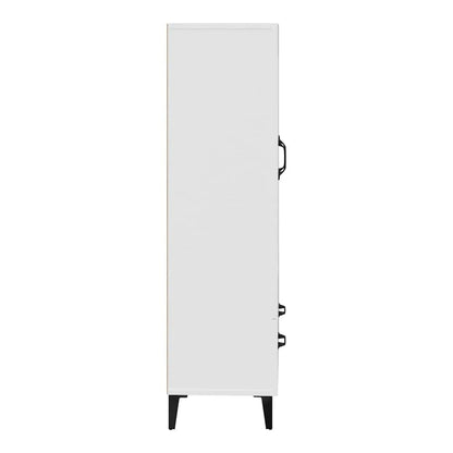 Highboard 70x31x115 cm Engineered Wood White