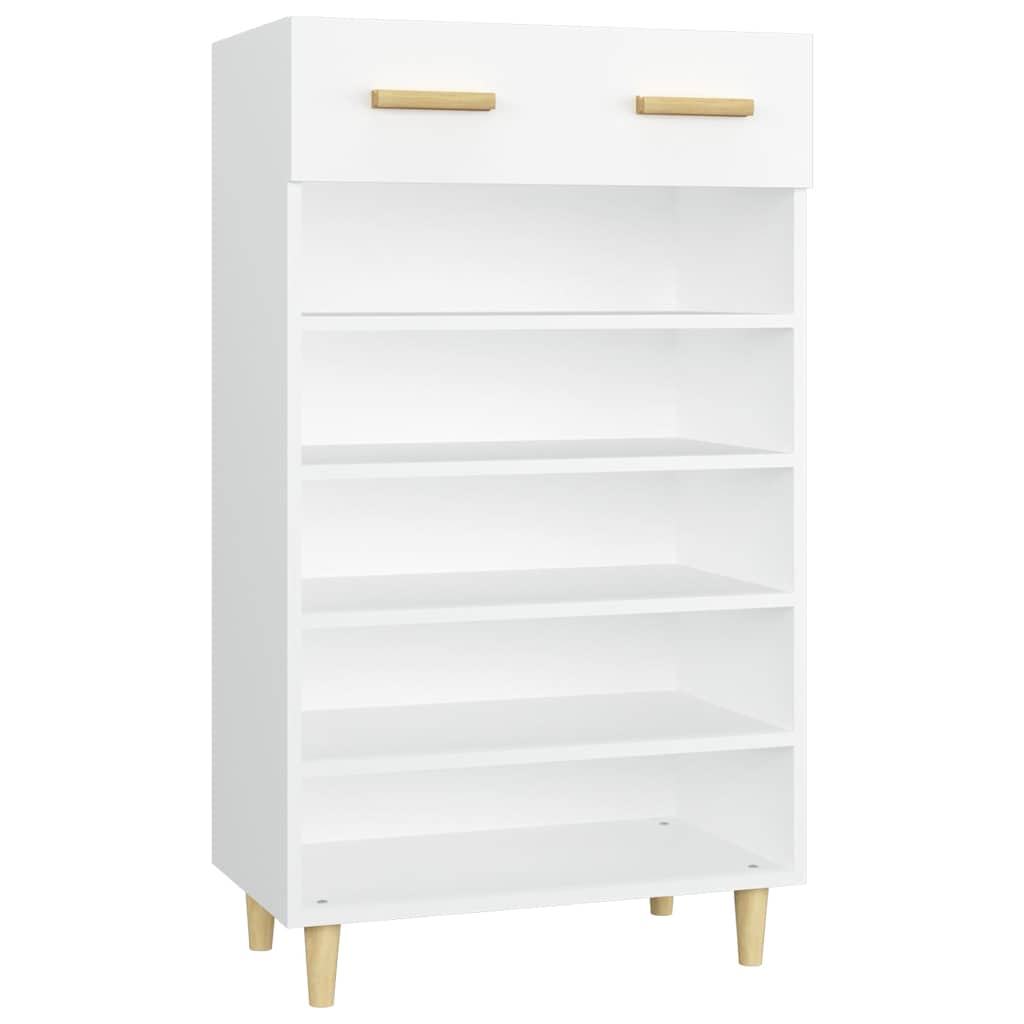 vidaXL Shoe Cabinet | White | Engineered wood | Medium | Shoe Cabinet 2