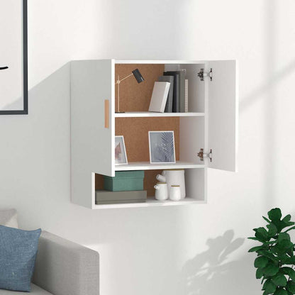 vidaXL Wall Cabinet White 60x31x70 cm Engineered Wood 3