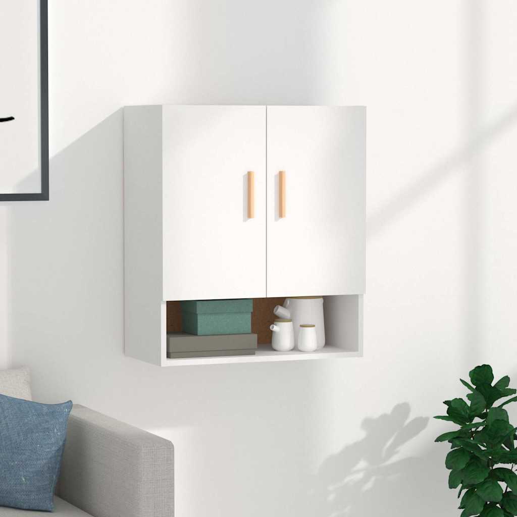 vidaXL Wall Cabinet White 60x31x70 cm Engineered Wood 1