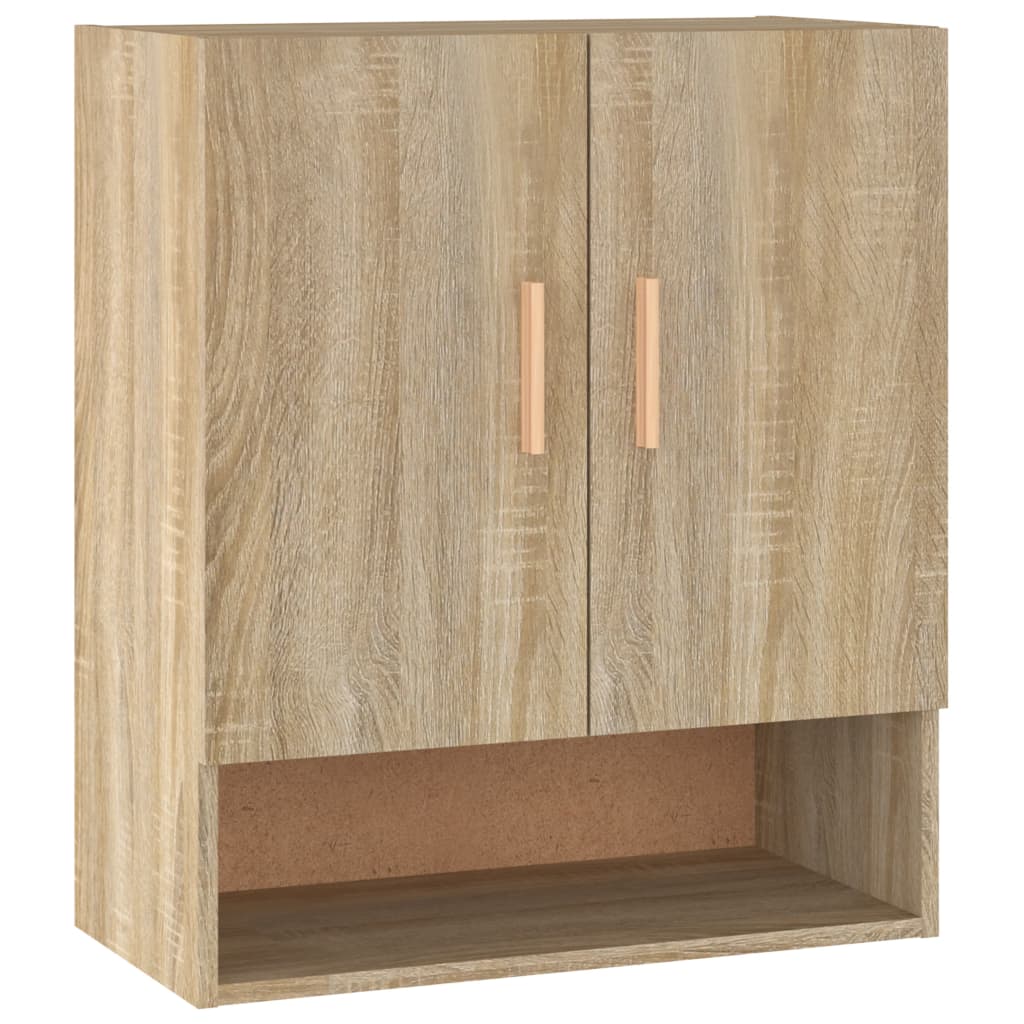vidaXL Wall Cabinet Sonoma Oak 60x31x70 cm Engineered Wood 2