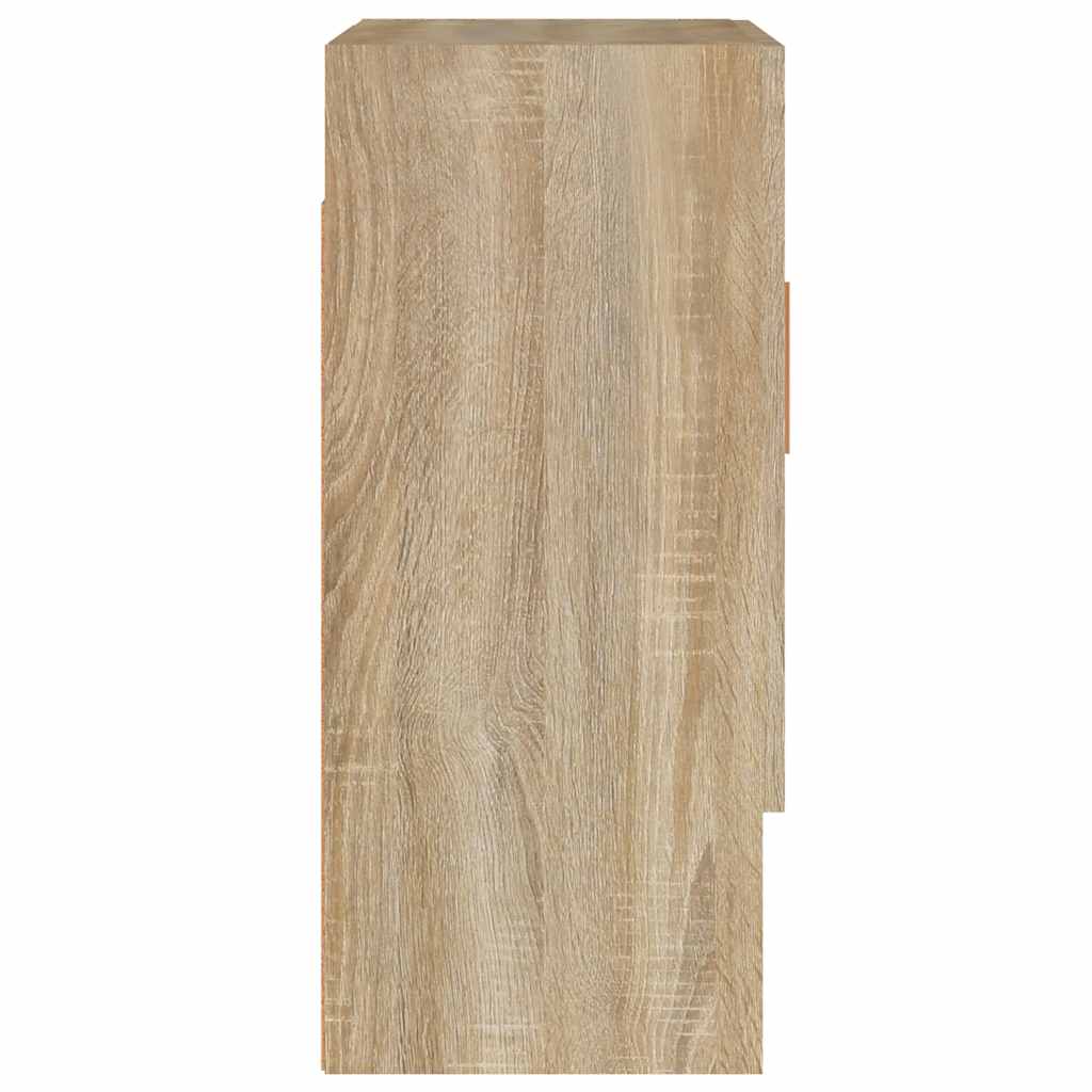 vidaXL Wall Cabinet Sonoma Oak 60x31x70 cm Engineered Wood 6