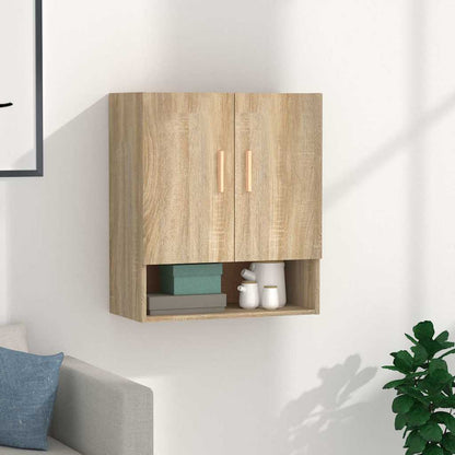 vidaXL Wall Cabinet Sonoma Oak 60x31x70 cm Engineered Wood 1