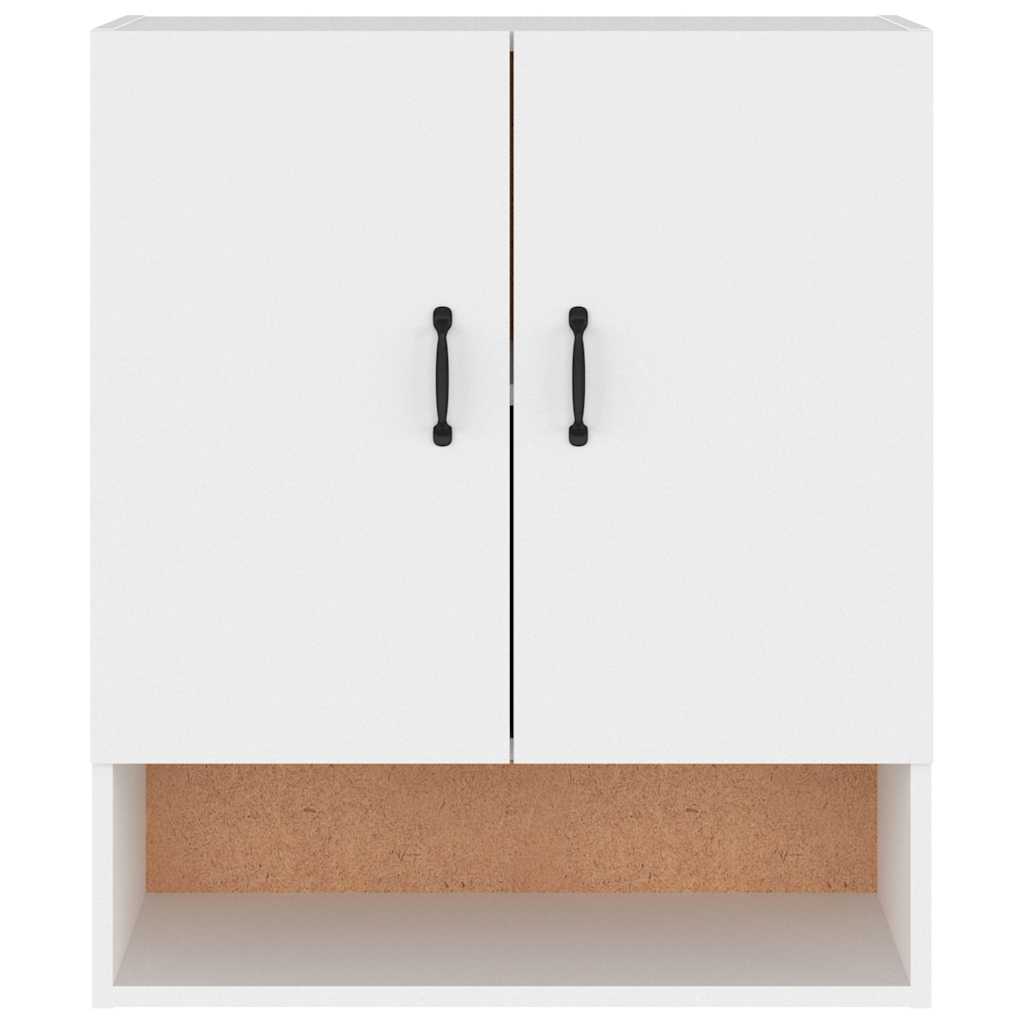 vidaXL Floating Cabinet | White | Engineered Wood | Medium | Wall Cabinet 5