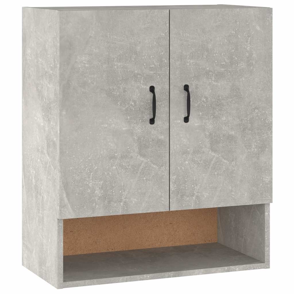 vidaXL Floating Cabinet | Concrete Grey | Engineered Wood | Medium 2