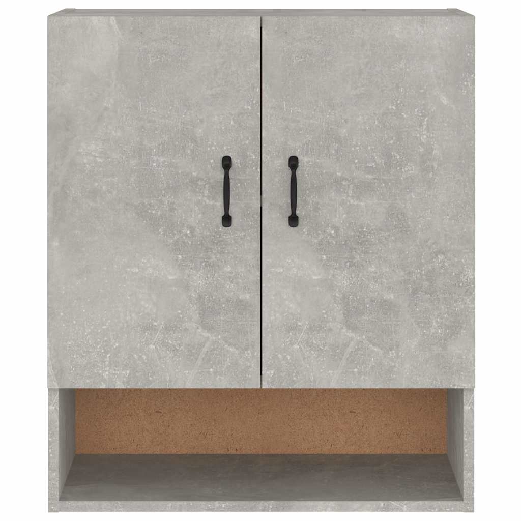 vidaXL Floating Cabinet | Concrete Grey | Engineered Wood | Medium 5
