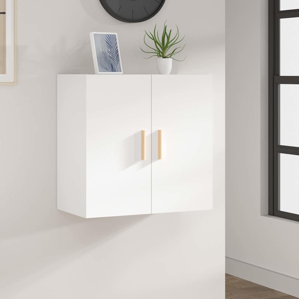 vidaXL Wall Cabinet | White | Engineered wood | 60 cm | Wall Cabinet 1