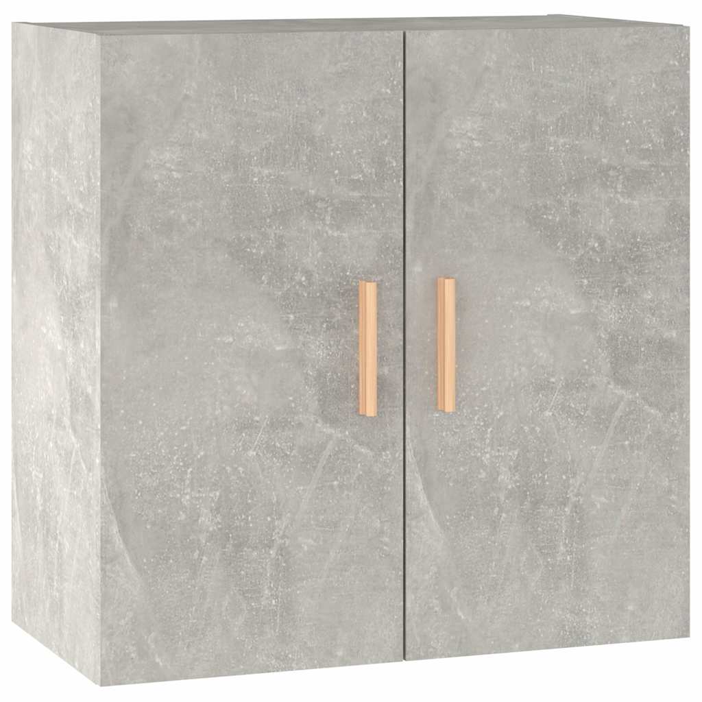 vidaXL Wall Cabinet | Concrete Grey | Engineered Wood | 60x30x60 cm 2