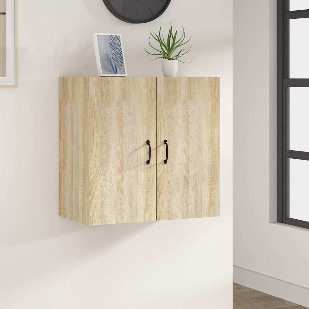 Wall Cabinet 60x31x60 cm Engineered Wood Sonoma oak