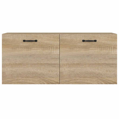 vidaXL Wall Cabinet Sonoma Oak 80x36.5x35 cm Engineered Wood 5