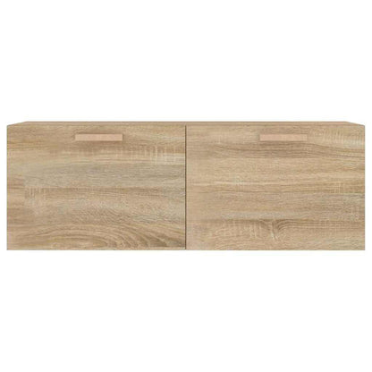vidaXL Wall Cabinet Sonoma Oak 100x36.5x35 cm Engineered Wood 5