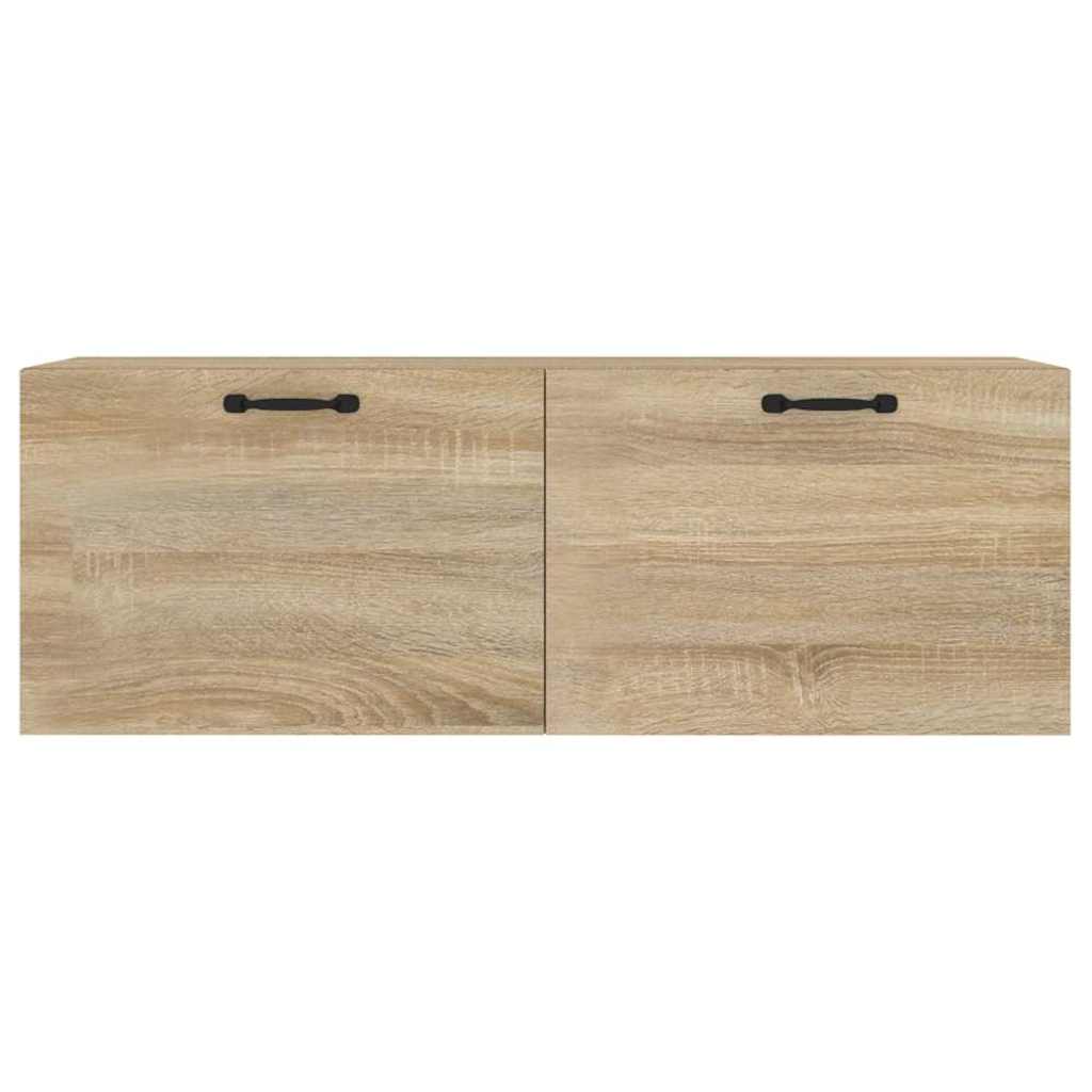 vidaXL Wall Cabinet Sonoma Oak 100x36.5x35 cm Engineered Wood 5