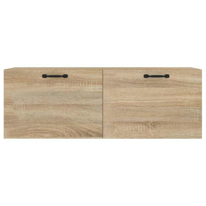 vidaXL Wall Cabinet Sonoma Oak 100x36.5x35 cm Engineered Wood 5
