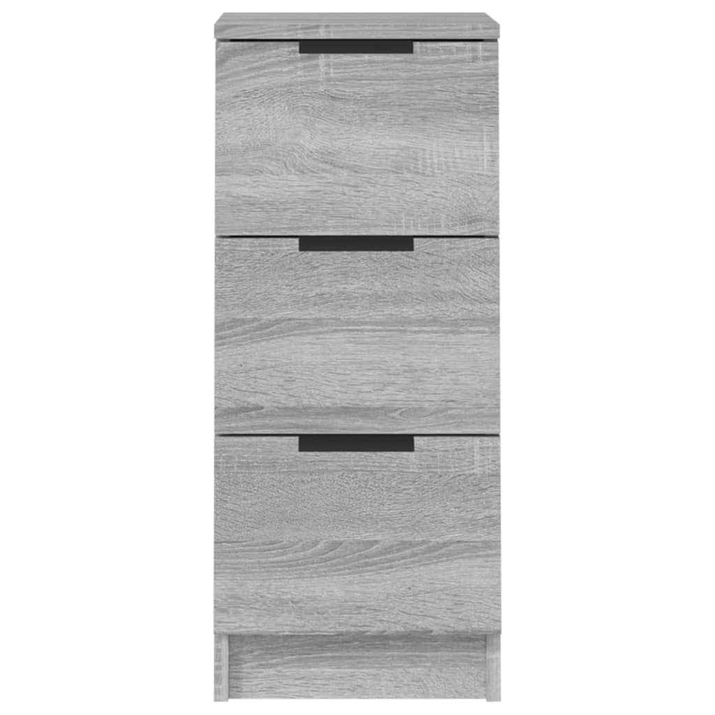 vidaXL Sideboard Grey Sonoma 30x30x70 cm Engineered Wood 4