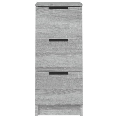 vidaXL Sideboard Grey Sonoma 30x30x70 cm Engineered Wood 4