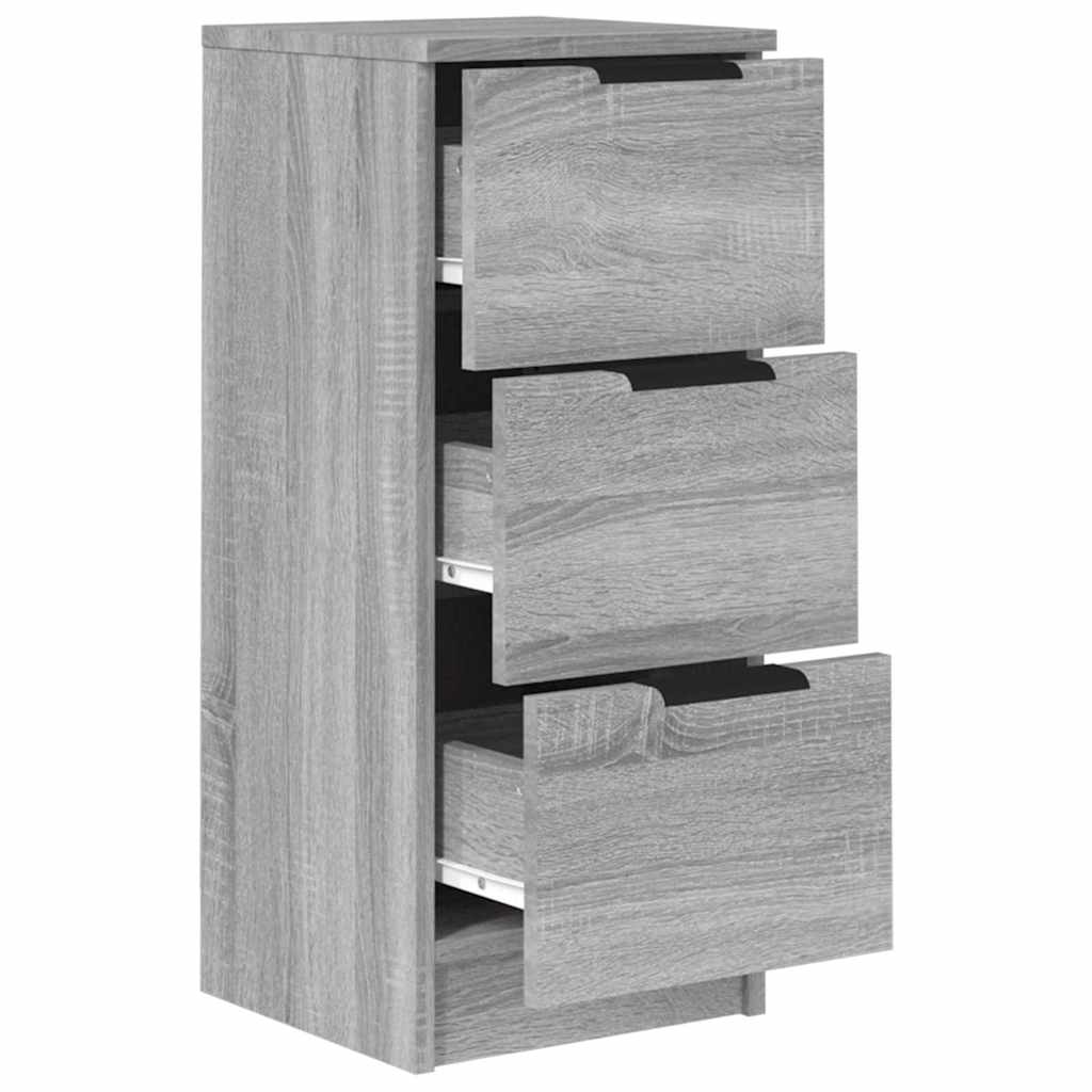 vidaXL Sideboard Grey Sonoma 30x30x70 cm Engineered Wood 5