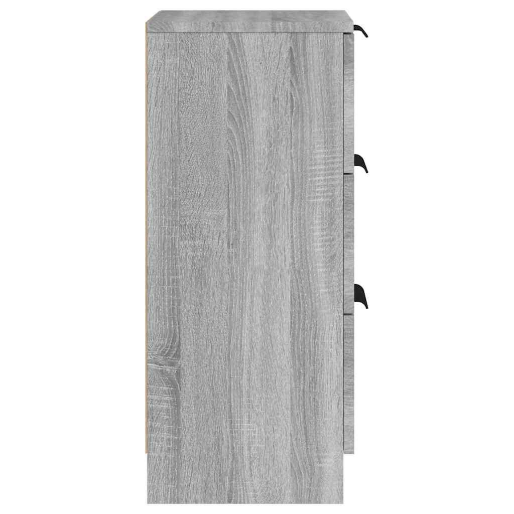 vidaXL Sideboard Grey Sonoma 30x30x70 cm Engineered Wood 6