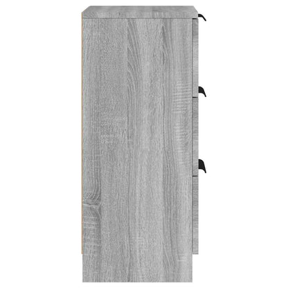 vidaXL Sideboard Grey Sonoma 30x30x70 cm Engineered Wood 6