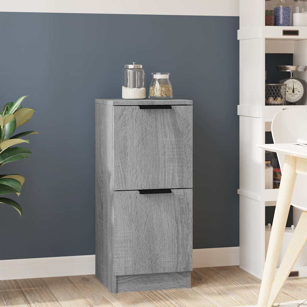 vidaXL Sideboard Grey Sonoma 30x30x70 cm Engineered Wood 1