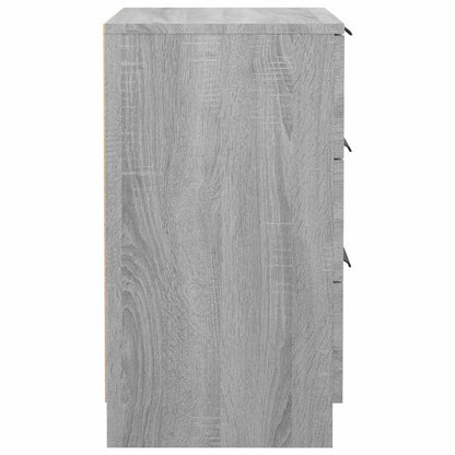 vidaXL Bedside Cabinet Grey Sonoma 40x36x65 cm 6