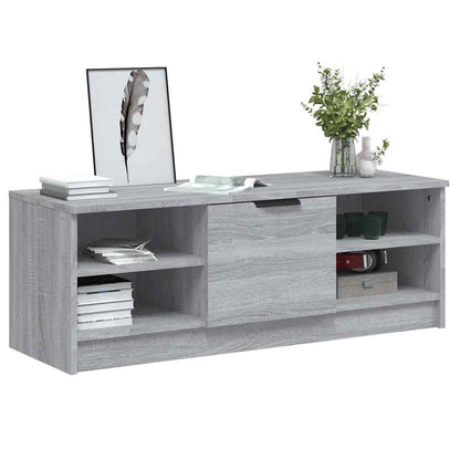 vidaXL TV Cabinet Grey Sonoma 102x35.5x36.5 cm Engineered Wood 4