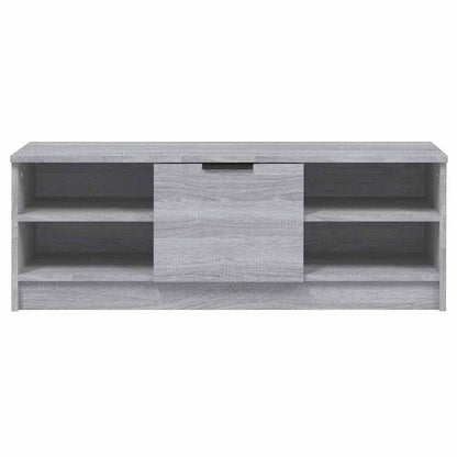 vidaXL TV Cabinet Grey Sonoma 102x35.5x36.5 cm Engineered Wood 6