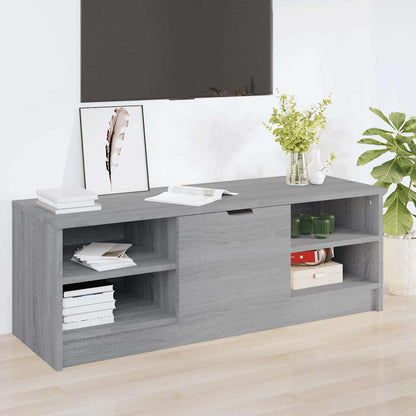 vidaXL TV Cabinet Grey Sonoma 102x35.5x36.5 cm Engineered Wood 1