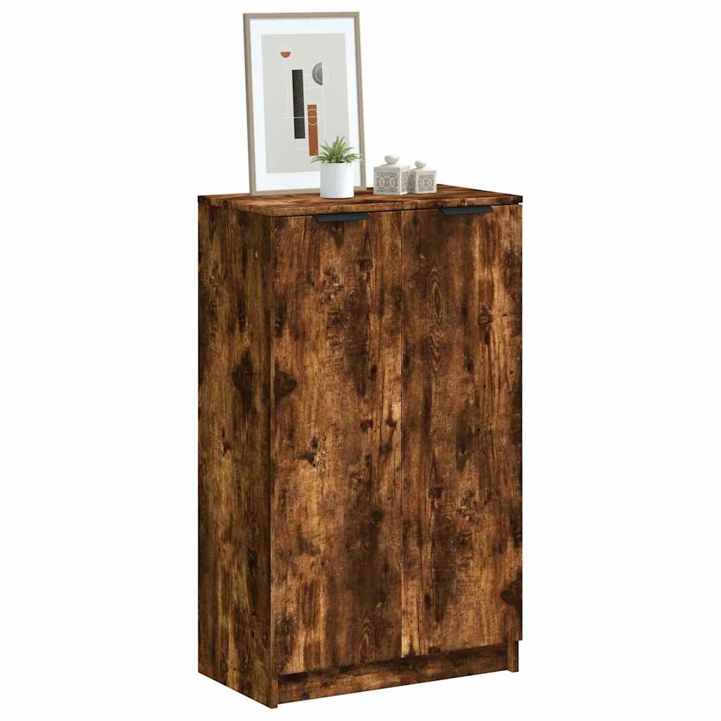 Shoe Cabinet 59x35x100,5 cm Engineered Wood Smoked oak