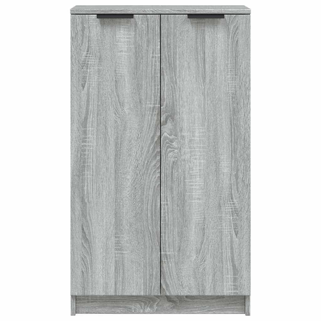 Shoe Cabinet 59x35x100,5 cm Engineered Wood Grey sonoma