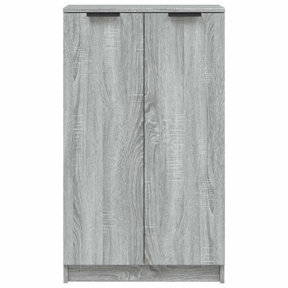 Shoe Cabinet 59x35x100,5 cm Engineered Wood Grey sonoma