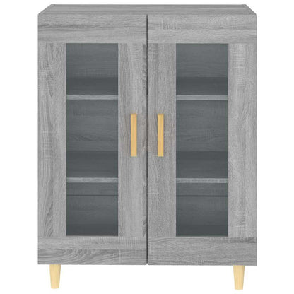 vidaXL Sideboard Grey Sonoma 69.5x34x90 cm Engineered Wood 5