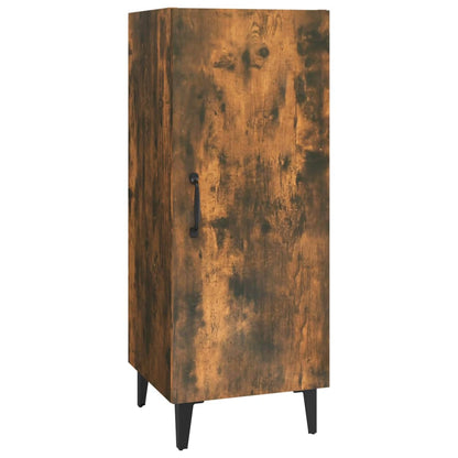 vidaXL Sideboard Smoked Oak 34.5x34x90 cm Engineered Wood 2