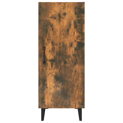 vidaXL Sideboard Smoked Oak 34.5x34x90 cm Engineered Wood 6