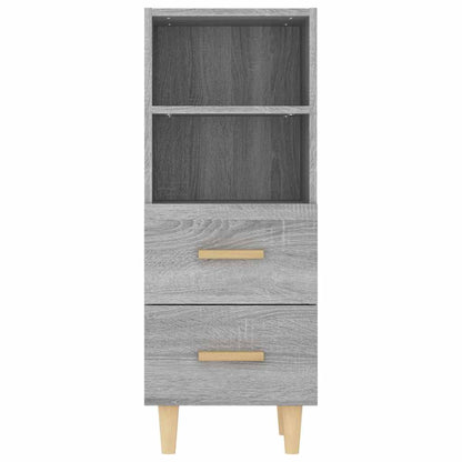 vidaXL Sideboard Grey Sonoma 34.5x34x90 cm Engineered Wood 6