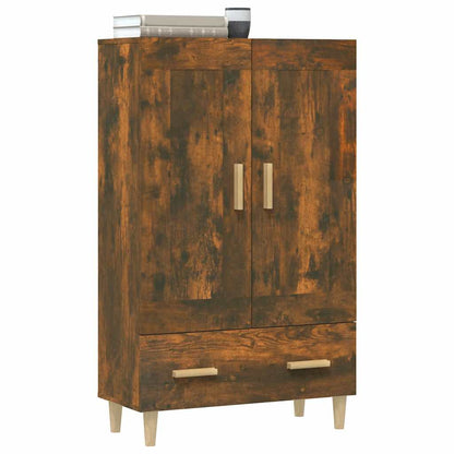 vidaXL Highboard Smoked Oak 70x31x115 cm Engineered Wood 5