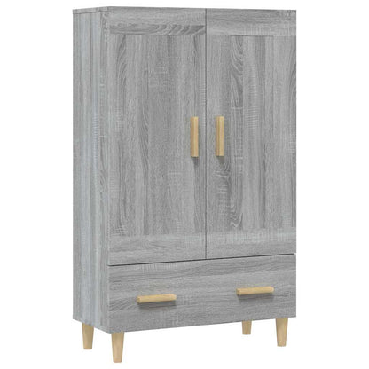 Highboard 70x31x115 cm Engineered Wood Grey sonoma
