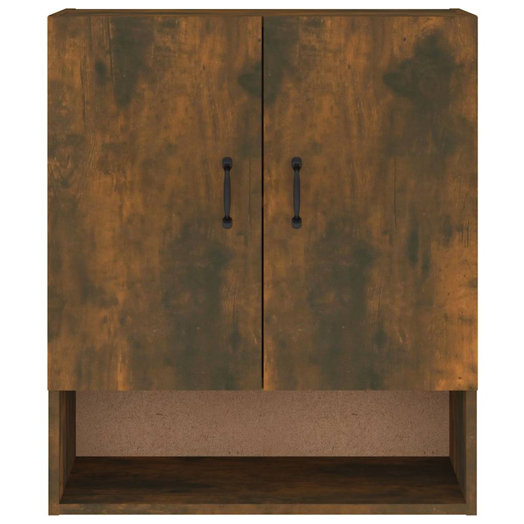 vidaXL Wall Cabinet Smoked Oak 60x31x70 cm Engineered Wood 5