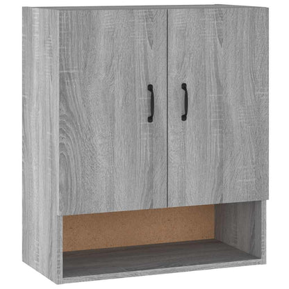 vidaXL Wall Cabinet Grey Sonoma 60x31x70 cm Engineered Wood 2