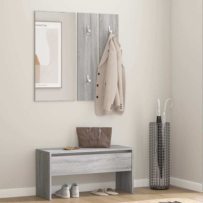 vidaXL Hallway Furniture Set Engineered Wood