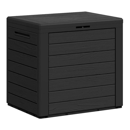 Garden Storage Box 78x44x55 cm Anthracite 140 l