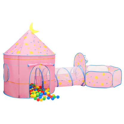 vidaXL Children Play Tent Pink 301x120x128 cm 4