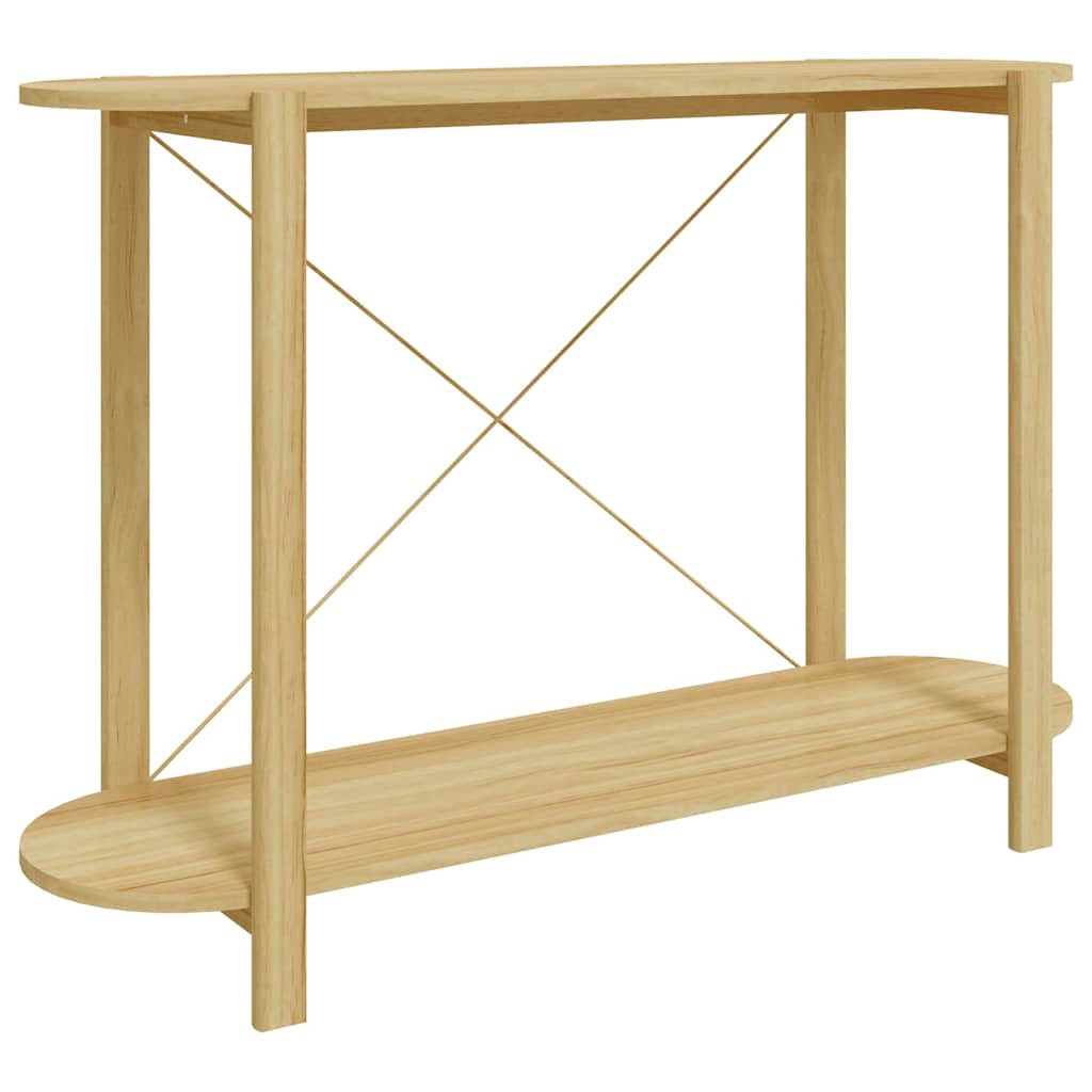 vidaXL Console Table 110x38x75 cm Engineered Wood 2
