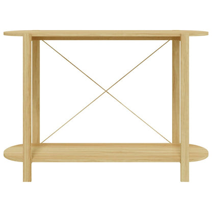 vidaXL Console Table 110x38x75 cm Engineered Wood 5