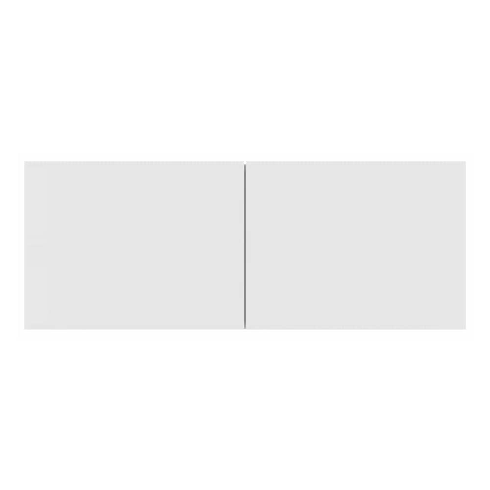 4 Piece Wall-mounted TV Cabinet Set 100x30x30 cm White 80 cm